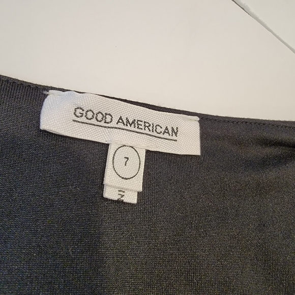 Good American Good Body Low Down Deep V Body Suit Size 7 (4X) NWT! - Picture 8 of 11